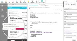 Intelligent Emails With Legal Practice Management